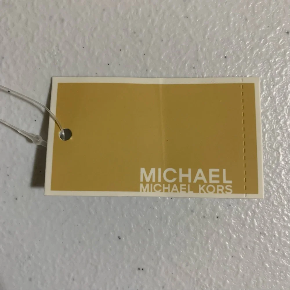 Michael Kors Jet Set Travel LG Double Zip Wristlet Saffiano Leather Wallet-NWT